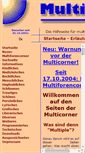 Mobile Screenshot of multicorner.de